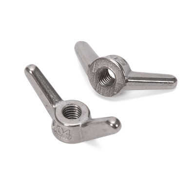 Système de mesure métrique en acier inoxydable SS304 316 Noix de corne d'aile M15-M45 pour l'usinage CNC