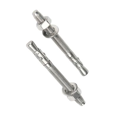 Finition de passivité 304 en acier inoxydable à ciseaux à ancrage vis d'expansion métrique norme DIN pour les solutions de maintenance automobile