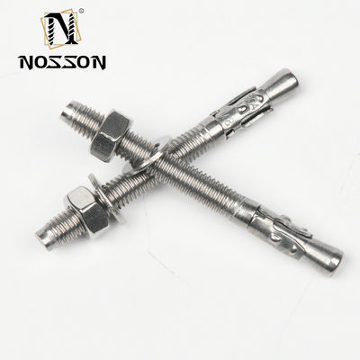 Finition de passivité 304 en acier inoxydable à ciseaux à ancrage vis d'expansion métrique norme DIN pour les solutions de maintenance automobile