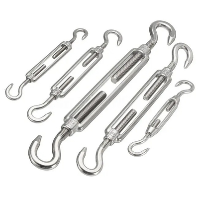 316 Armature en acier inoxydable type crochet d'oeil boucle tournante pour la tension et la durabilité des câbles de fil de fer lourds dans l'industrie minière