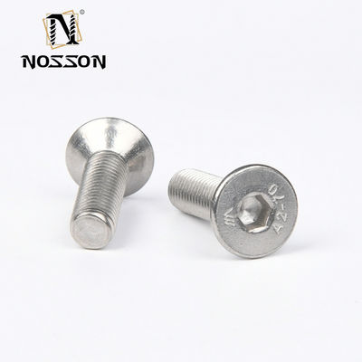 BS Standard 304 en acier inoxydable Phillips vis à tête plate contre-enfoncée vis à tête de machine Phillips queue pointue vis auto-collant M2