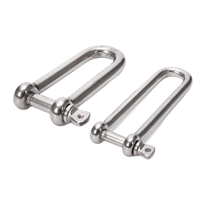 Technologie de coulée de précision 304 316 Boulon en acier inoxydable Type de chaîne Lien D Lien pour 8 mm Taille