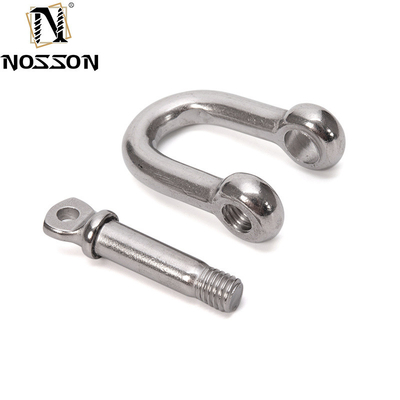Technologie de coulée de précision 304 316 Boulon en acier inoxydable Type de chaîne Lien D Lien pour 8 mm Taille