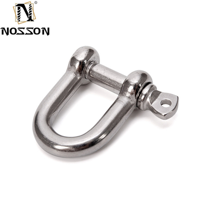 Technologie de coulée de précision 304 316 Boulon en acier inoxydable Type de chaîne Lien D Lien pour 8 mm Taille
