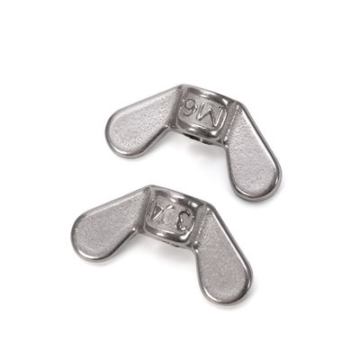 Nuts de papillon en acier allié plaqué zinc DIN 315 pour les applications minières