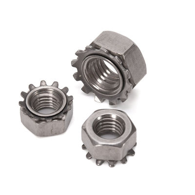 Industrie lourde Directement à partir de zinc plaqué finition 304 316 acier inoxydable K type écrous filetés Système de mesure en pouces impériaux