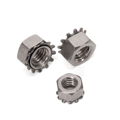 Industrie lourde Directement à partir de zinc plaqué finition 304 316 acier inoxydable K type écrous filetés Système de mesure en pouces impériaux