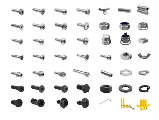 Tête plate Sortie en acier inoxydable noir vis hexagonale avec bride hexagonale m3 m4 m5 m6 m8 m10 m12 m14 m16 m20