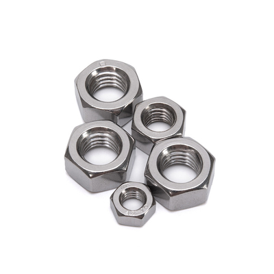 Fabricant expérimenté de fixations de l'industrie générale Norme ANSI/ASME M2-M24 Noix hexagonales en acier inoxydable avec finition lisse