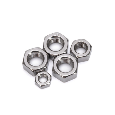 Fabricant expérimenté de fixations de l'industrie générale Norme ANSI/ASME M2-M24 Noix hexagonales en acier inoxydable avec finition lisse