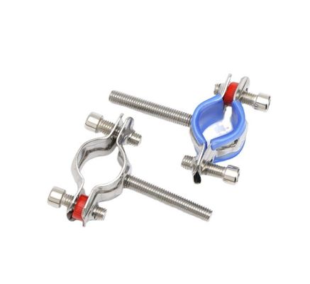 Mesure métrique de l'acier inoxydable SS304 à tubes ronds, serrage de support pour conception de soins de santé durable de 16 à 300 mm