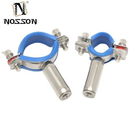 Mesure métrique de l'acier inoxydable SS304 à tubes ronds, serrage de support pour conception de soins de santé durable de 16 à 300 mm