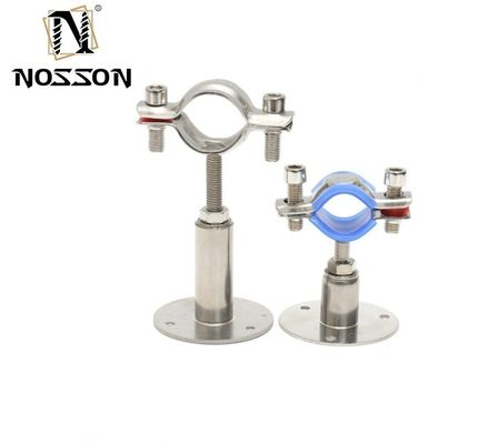 Clampe de support de tuyau de fixation personnalisée ODM pour la pince à tuyau rapide sanitaire et le tuyau métrique en acier inoxydable 304