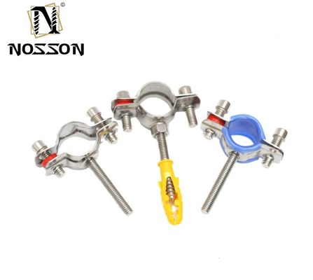 Clampe de support de tuyau de fixation personnalisée ODM pour la pince à tuyau rapide sanitaire et le tuyau métrique en acier inoxydable 304