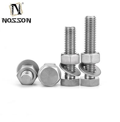 Finition de revêtement galvanisé Surface Titanium Pan Head Screw avec patch en nylon et bouton d'auto-verrouillage GR5/TC4 personnalisé