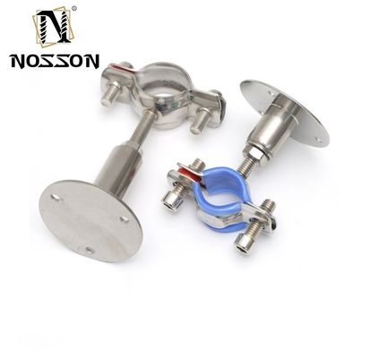 Clampe de câble en acier inoxydable coussinée en caoutchouc sur mesure pour l'installation de tuyaux et de fils fixes 16-300mm Standard