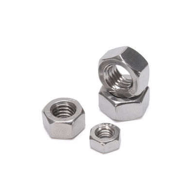 Résistant à la corrosion JIS Standard en acier inoxydable chromé 201/304/316 Noix hexagonale avec boulon et vis en acier au carbone DIN934