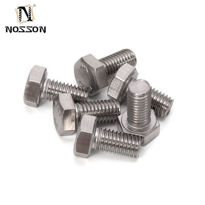 Grade de fabrication 8.8 Serre à vis à boulons et écrous DIN931 DIN933 pour M3 M4 M5 M6 M8 M10 M12 M14 M16 M20 en finition simple