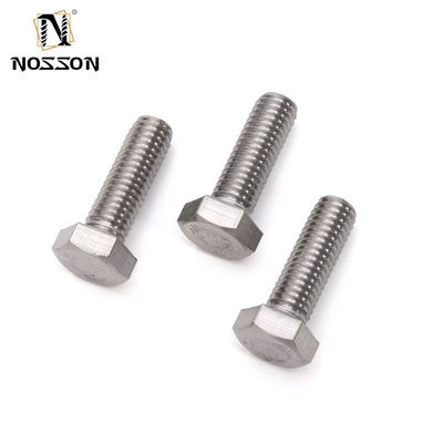 Grade de fabrication 8.8 Serre à vis à boulons et écrous DIN931 DIN933 pour M3 M4 M5 M6 M8 M10 M12 M14 M16 M20 en finition simple