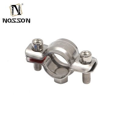 Appareils de support personnalisés en acier inoxydable à poing rapide, pinces de tuyaux en caoutchouc pour isolation de tuyaux standard de 16 à 300 mm