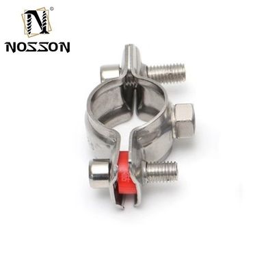 Appareils de support personnalisés en acier inoxydable à poing rapide, pinces de tuyaux en caoutchouc pour isolation de tuyaux standard de 16 à 300 mm