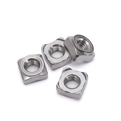 Noix de soudure carrées en acier inoxydable 304 pour fils M3-M12 dans les applications de l'industrie du détail