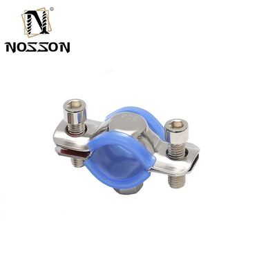 Soutien personnalisé ANSI/ASME Étiquette EPDM à charge lourde de caoutchouc joints d'acier des pinces de tuyaux pour les applications de soins de santé 16-300mm