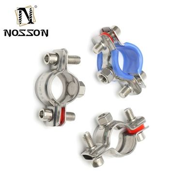 Soutien personnalisé ANSI/ASME Étiquette EPDM à charge lourde de caoutchouc joints d'acier des pinces de tuyaux pour les applications de soins de santé 16-300mm