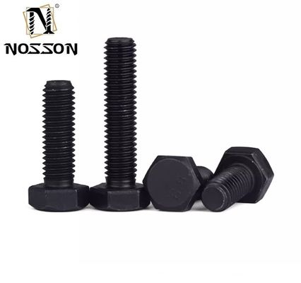 Métrique M3 M4 M5 M6 M8 M10 M12 M14 M16 M20 vis TC boulons écrous laveuse en acier 4.8/8.8 DIN933/931 Fermeture avec finition en zinc