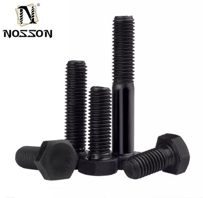 Métrique M3 M4 M5 M6 M8 M10 M12 M14 M16 M20 vis TC boulons écrous laveuse en acier 4.8/8.8 DIN933/931 Fermeture avec finition en zinc