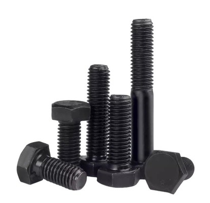 Fermeture à hexagone en acier à oxyde noir de qualité industrielle avec écrous M3 M4 M5 M6 M8 M10 M12 M14 M16 M20 GB de qualité standard 10.9