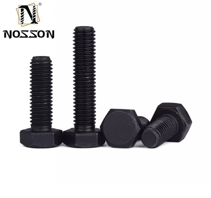Fermeture à hexagone en acier à oxyde noir de qualité industrielle avec écrous M3 M4 M5 M6 M8 M10 M12 M14 M16 M20 GB de qualité standard 10.9