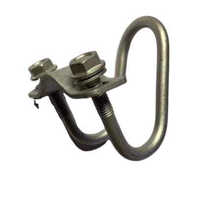 Clampe à double tuyau en acier inoxydable 304 double boulon U avec vis et laveuse