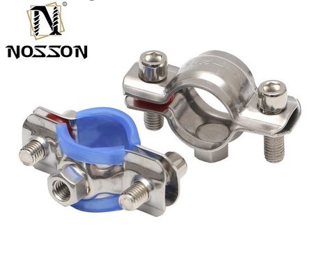 JIS Standard Porteur de tuyau d'accrochage pour tuyau de tuyau en acier inoxydable pour raccordement de tri-clamps et pinces de tubes Standard ou non standard