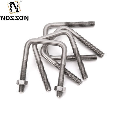 Finition en Zinc ANSI Étalon en acier inoxydable carré en U pour une résistance et une dureté élevées M3 M4 M5 M6 M8 M10 M12 M16 M20