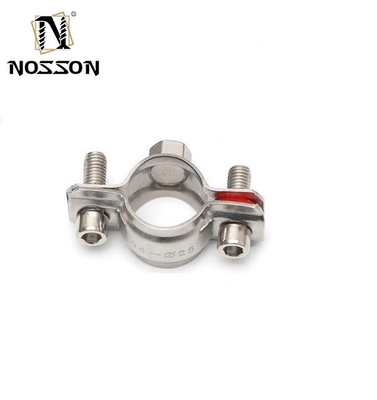 Clampe de suspension en acier inoxydable de 16 à 300 mm avec joints et vis EPDM fabriqués selon la norme ANSI/ASME