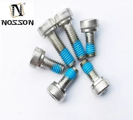 Finition métrique métrique en acier inoxydable à verrouillage de fil de bouton Hex Drive Screws avec norme GB et certification ISO