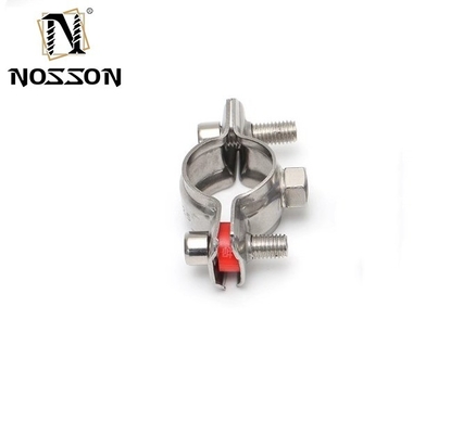 Clampe de suspension en acier inoxydable de 16 à 300 mm avec joints et vis EPDM fabriqués selon la norme ANSI/ASME