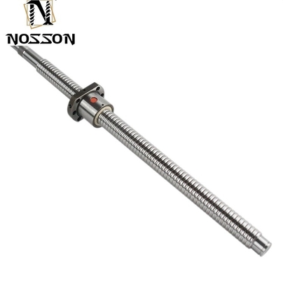 Écrou à billes en acier SFU 1204 1605 1610 2005 2010 2505 2510 3205 3210 ISO9001 2015 Polissage chromé pour l'industrie