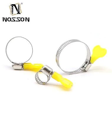 Clamps de tuyau à verrouillage rapide Clamps de connecteur avec poignée et finition en zinc Pour l'industrie alimentaire et des boissons