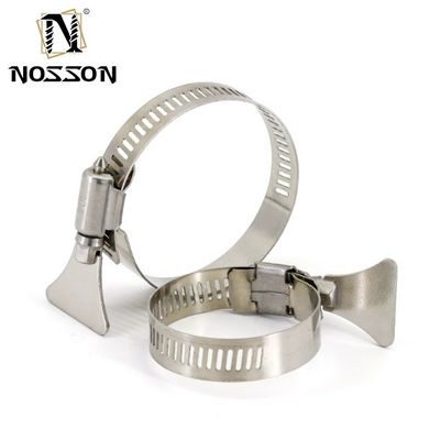 Clamps de tuyau à verrouillage rapide Clamps de connecteur avec poignée et finition en zinc Pour l'industrie alimentaire et des boissons