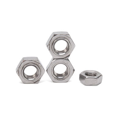 Noix en acier inoxydable durable et système de mesure métrique