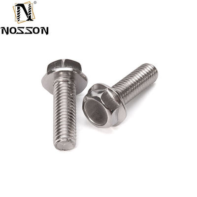 A2-70/A4-80/304/316 Boulons à bride noirs de toutes tailles avec acier inoxydable standard DIN