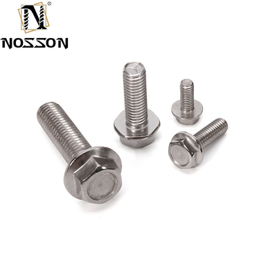 M6 M8 M10 3/8&quot; 1/4 20 Grade 12.9 8.8 Zinc en acier inoxydable 310S boulon en titane avec boulon à bride de tête