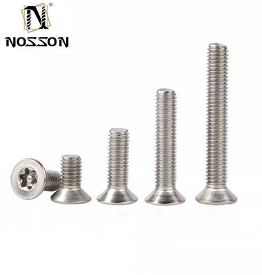 Tête en acier inoxydable Torx Pin Anti-vol Tête ronde vis de sécurité personnalisées dans le système de mesure métrique DIN Standard