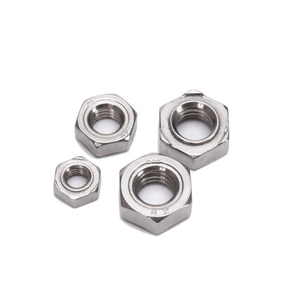 Système de mesure métrique 316 en acier inoxydable Noix hexagonale M3 M4 M5 M6 M8 M10 M12 M14 M16 M20 pour le secteur automobile