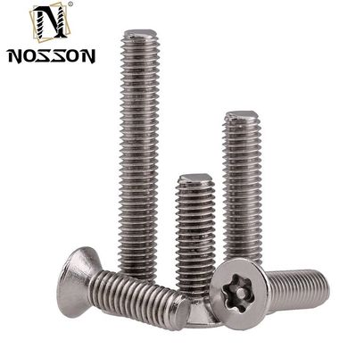 Tête en acier inoxydable Torx Pin Anti-vol Tête ronde vis de sécurité personnalisées dans le système de mesure métrique DIN Standard