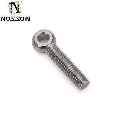Finition simple en acier inoxydable vis ronde pour les yeux de poisson M5 M6 M8 M10 M12 M16 M20 M24 M30 pour le levage et le boulon pour les yeux sans nœud