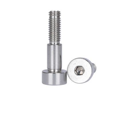 ISO9001 Certifié SUS304 Tête de grincement droite Hex Socket Slotted Shoulder Stripper Screw pour les besoins d'usinage de précision