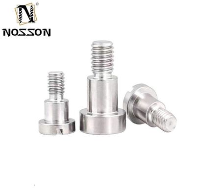 ISO9001 Certifié SUS304 Tête de grincement droite Hex Socket Slotted Shoulder Stripper Screw pour les besoins d'usinage de précision